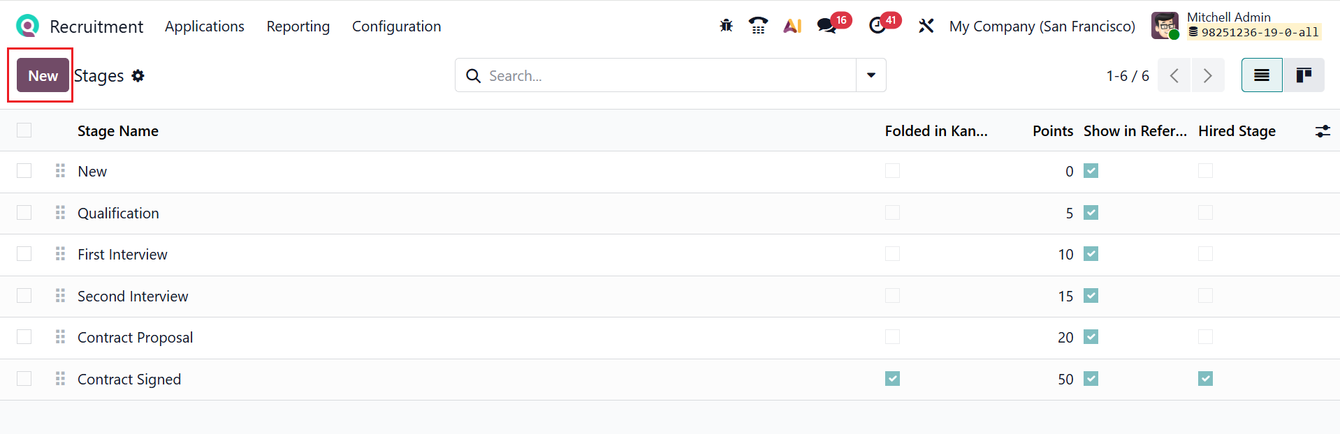 Odoo 19 Project