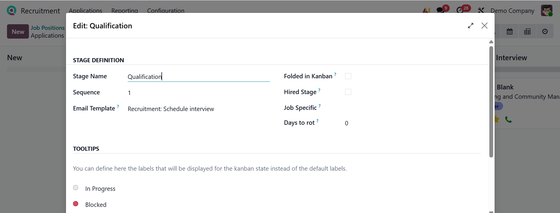 Odoo 19 Project