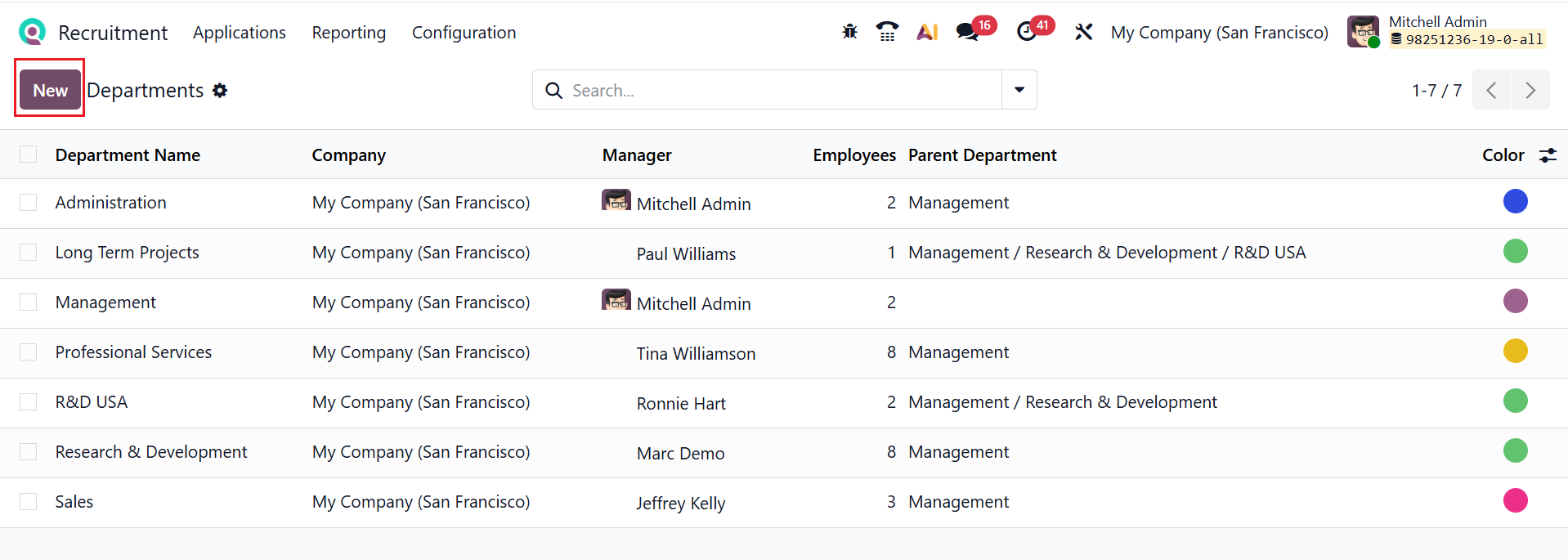 Odoo 19 Project