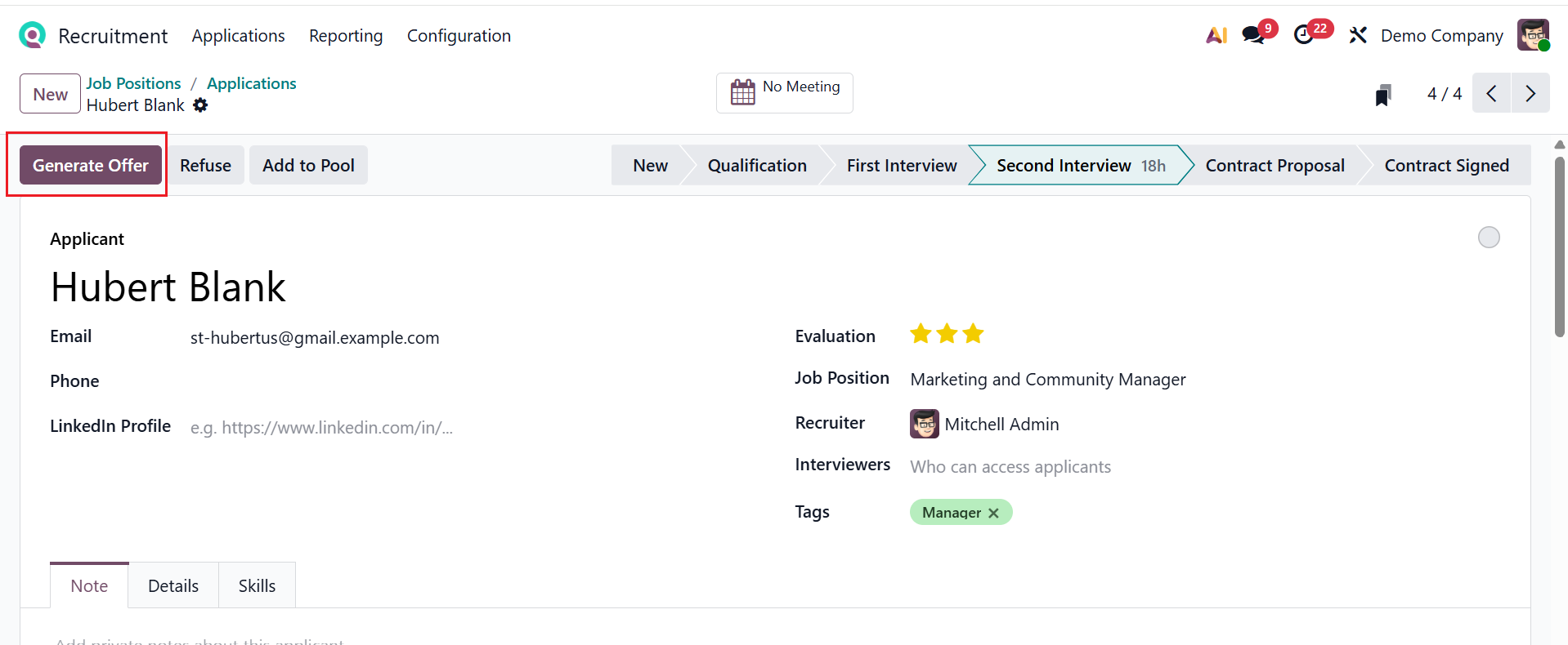 Odoo 19 Project