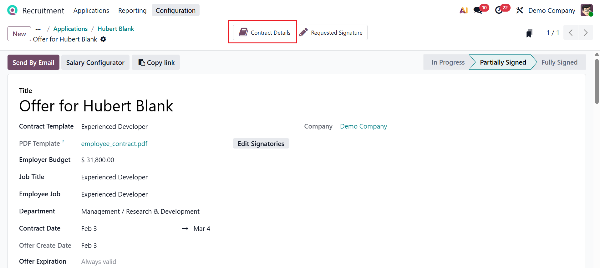 Odoo 19 Project