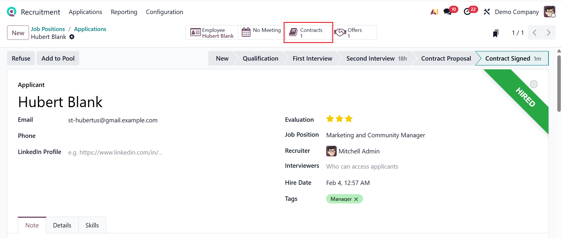 Odoo 19 Project