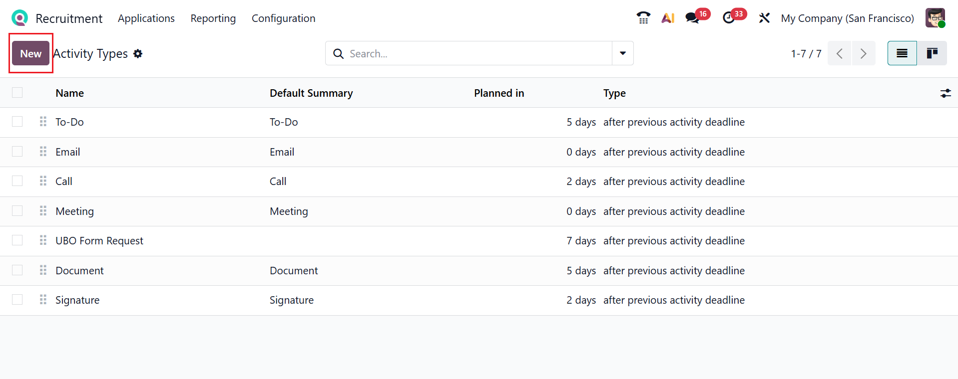 Odoo 19 Project