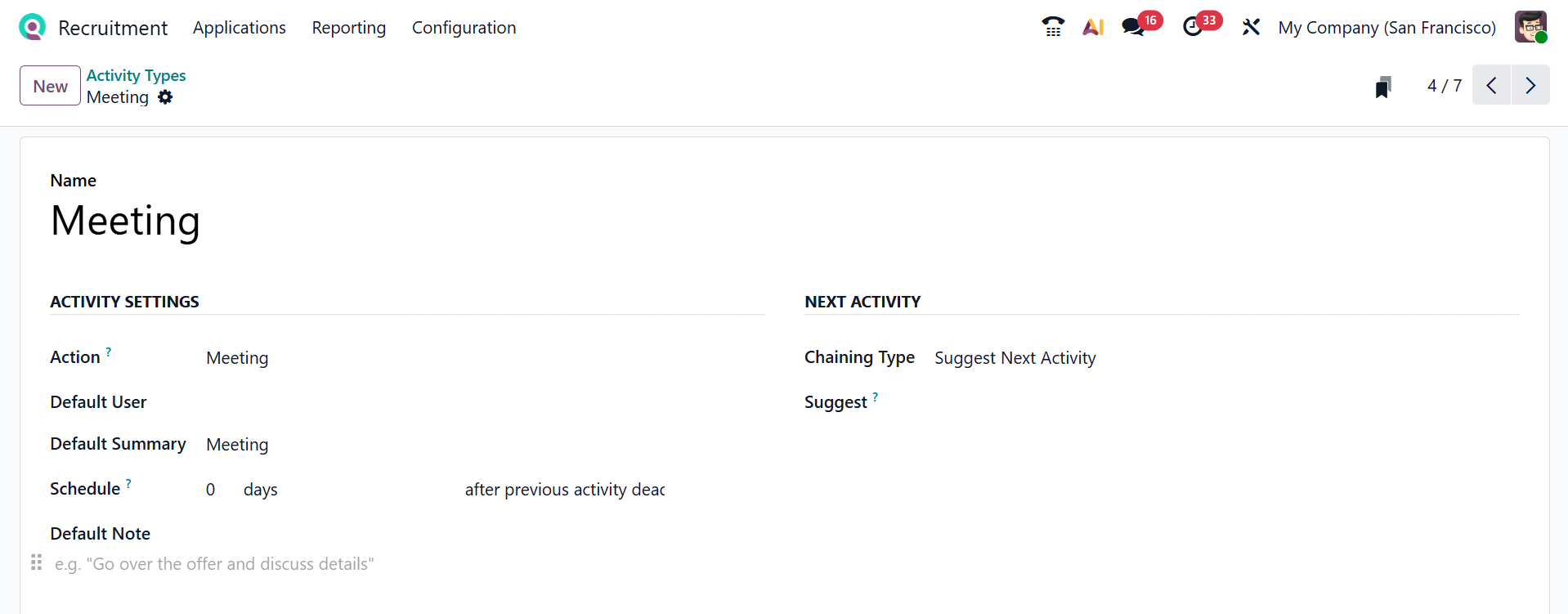 Odoo 19 Project