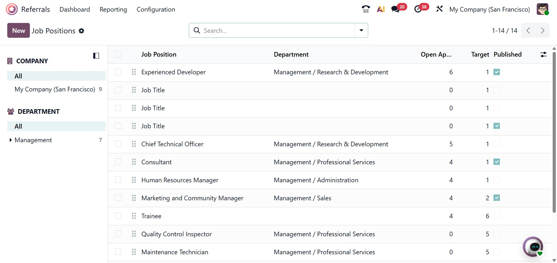 Odoo 19 Project
