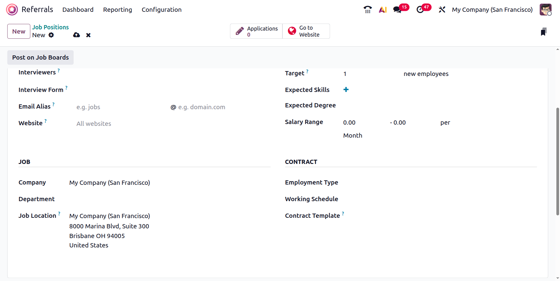 Odoo 19 Project