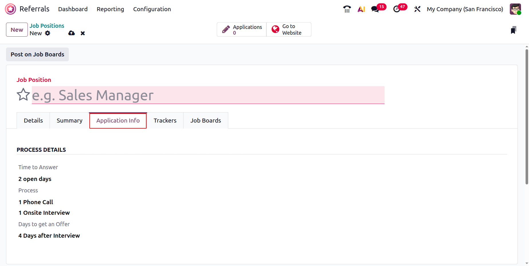 Odoo 19 Project