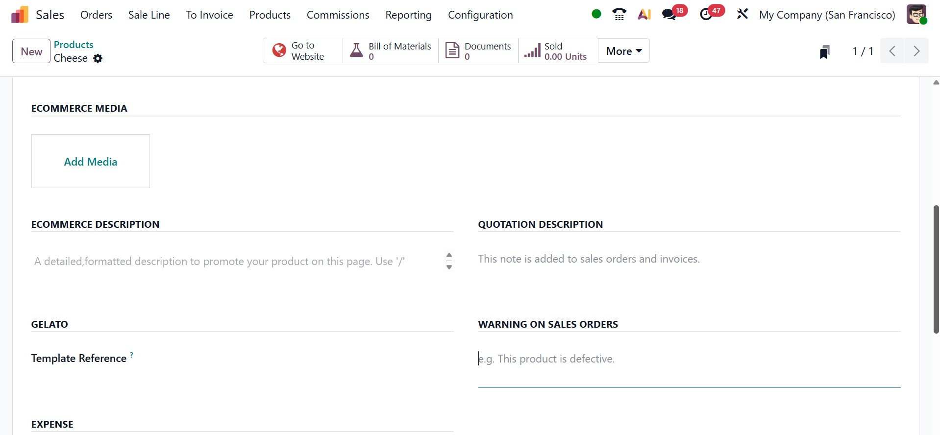 Odoo 19 Project