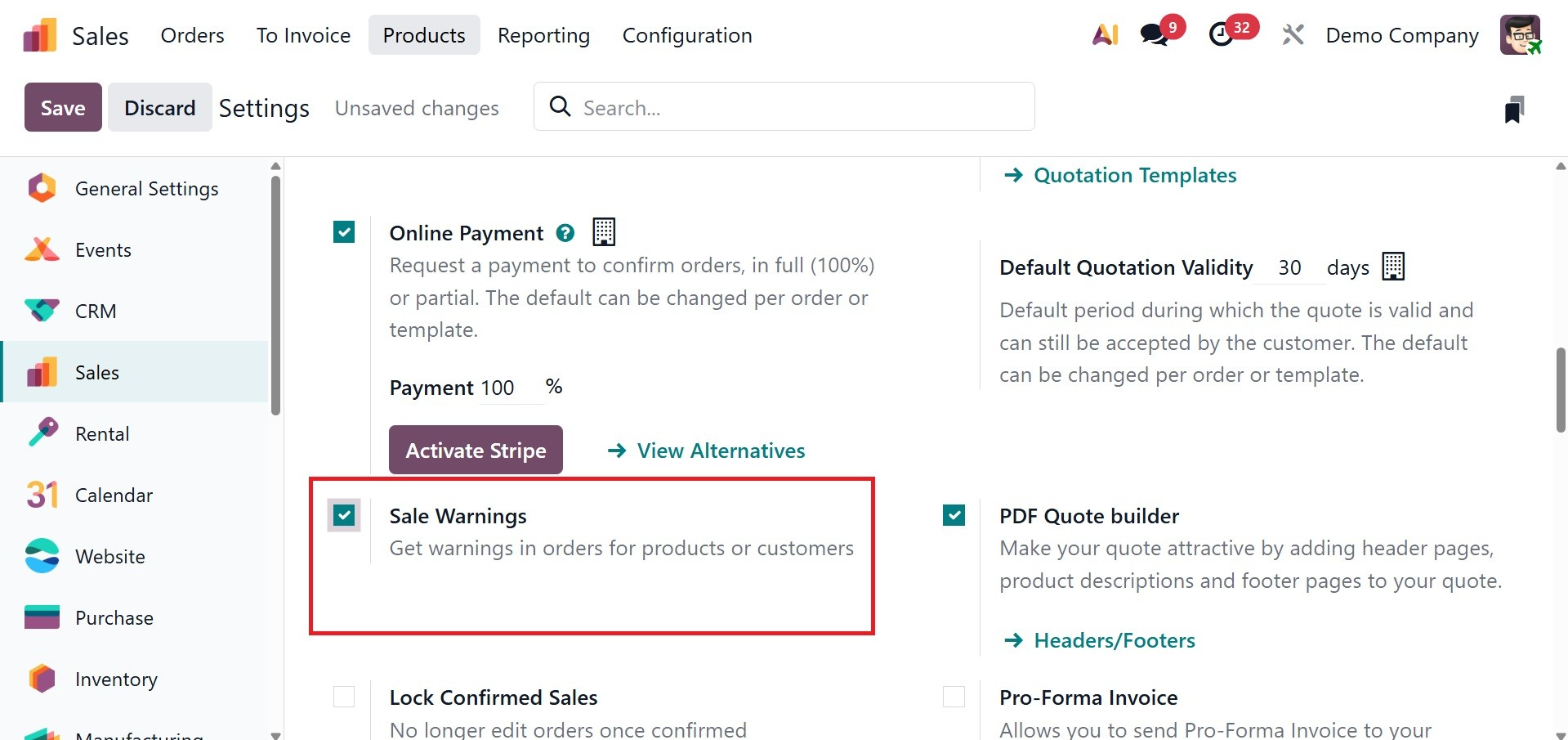 Odoo 19 Project