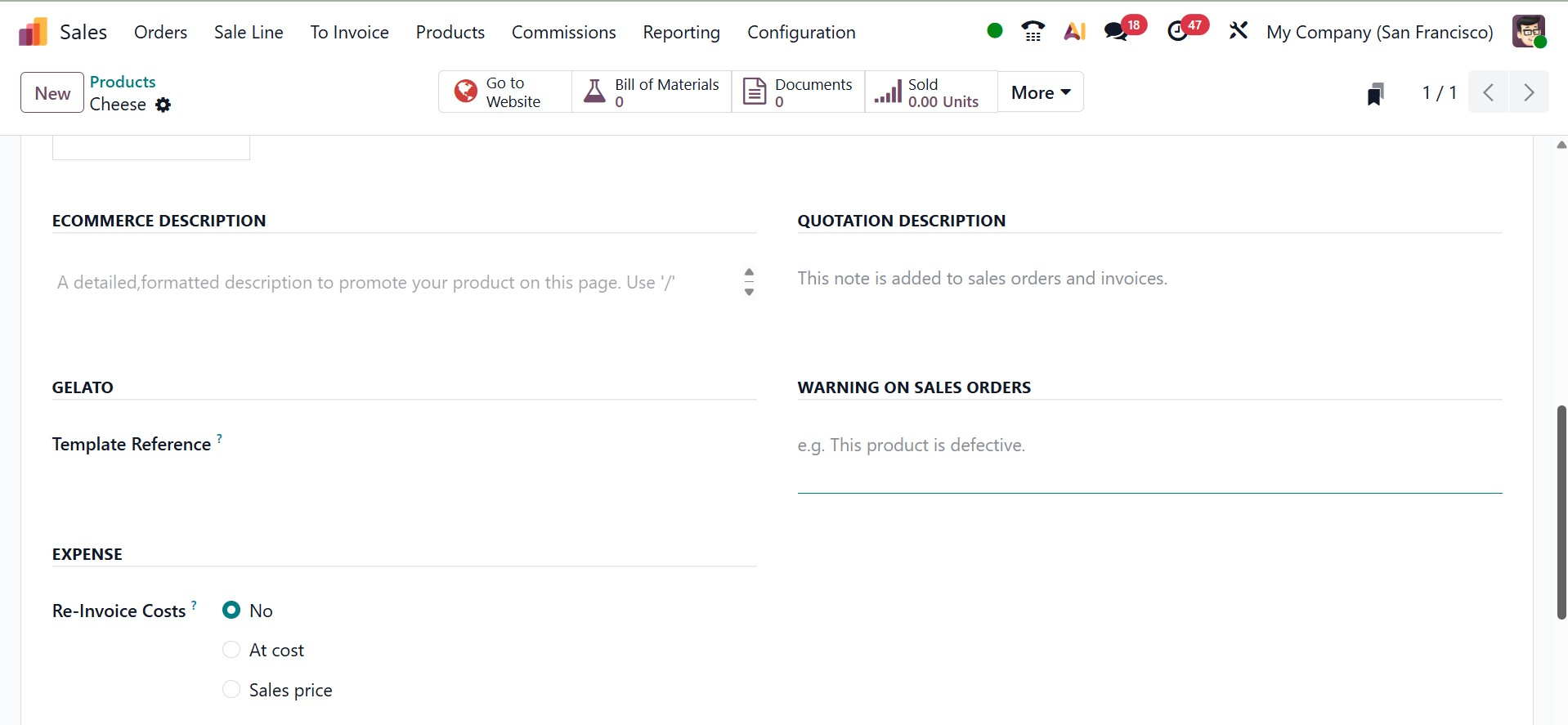 Odoo 19 Project