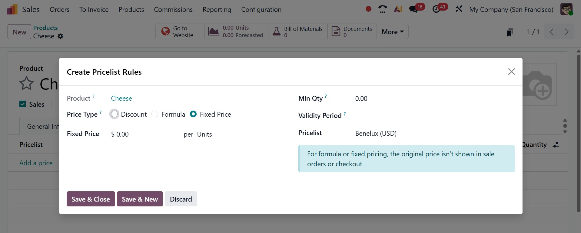 Odoo 19 Project