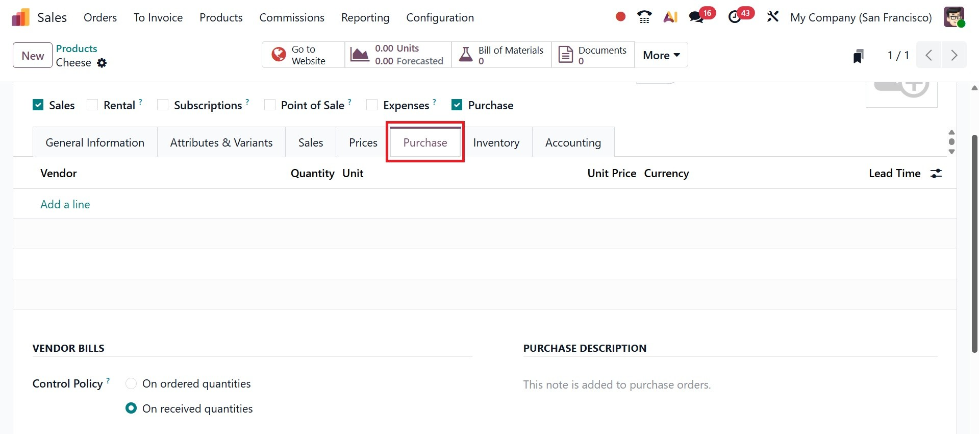 Odoo 19 Project