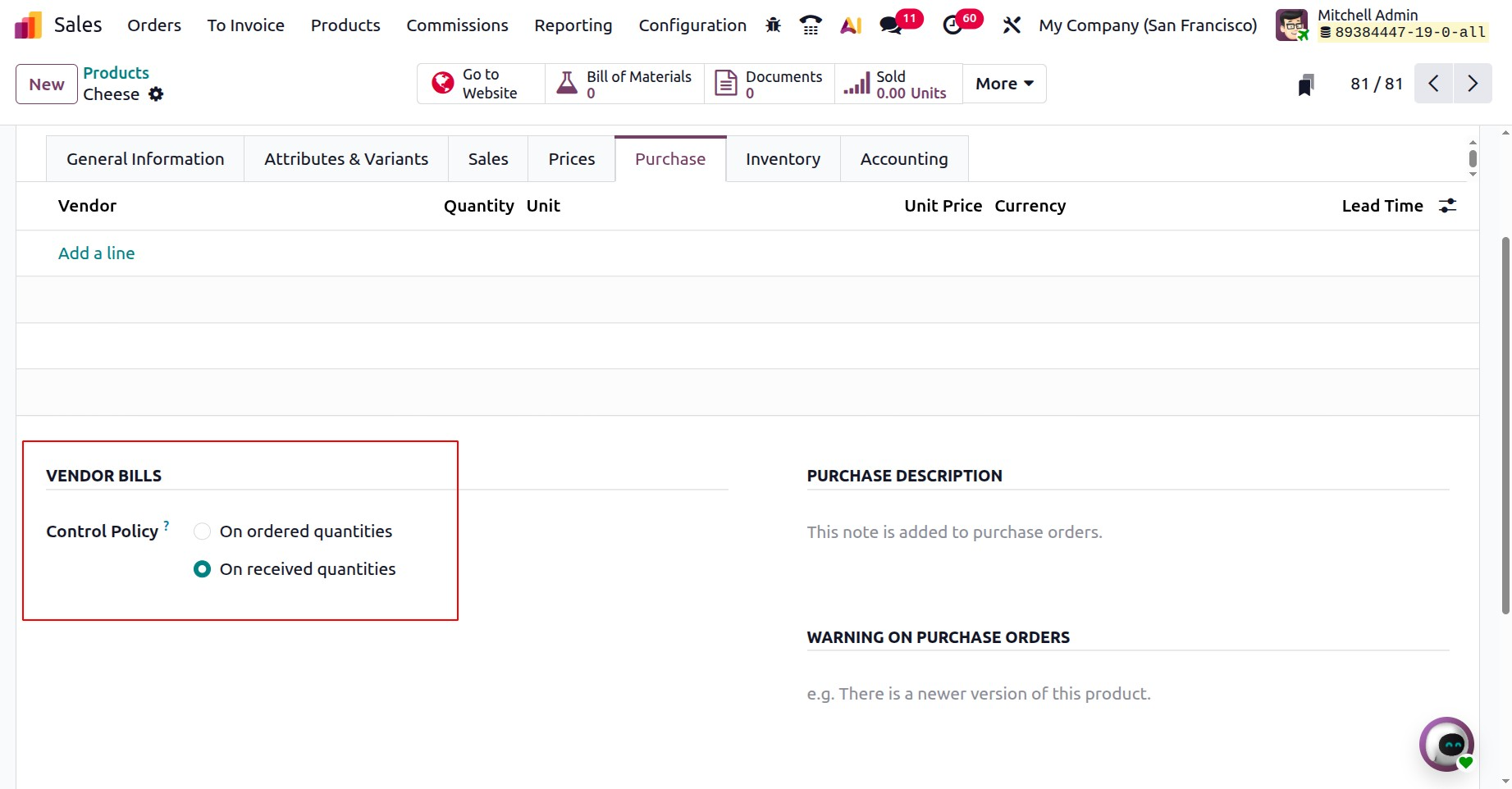 Odoo 19 Project