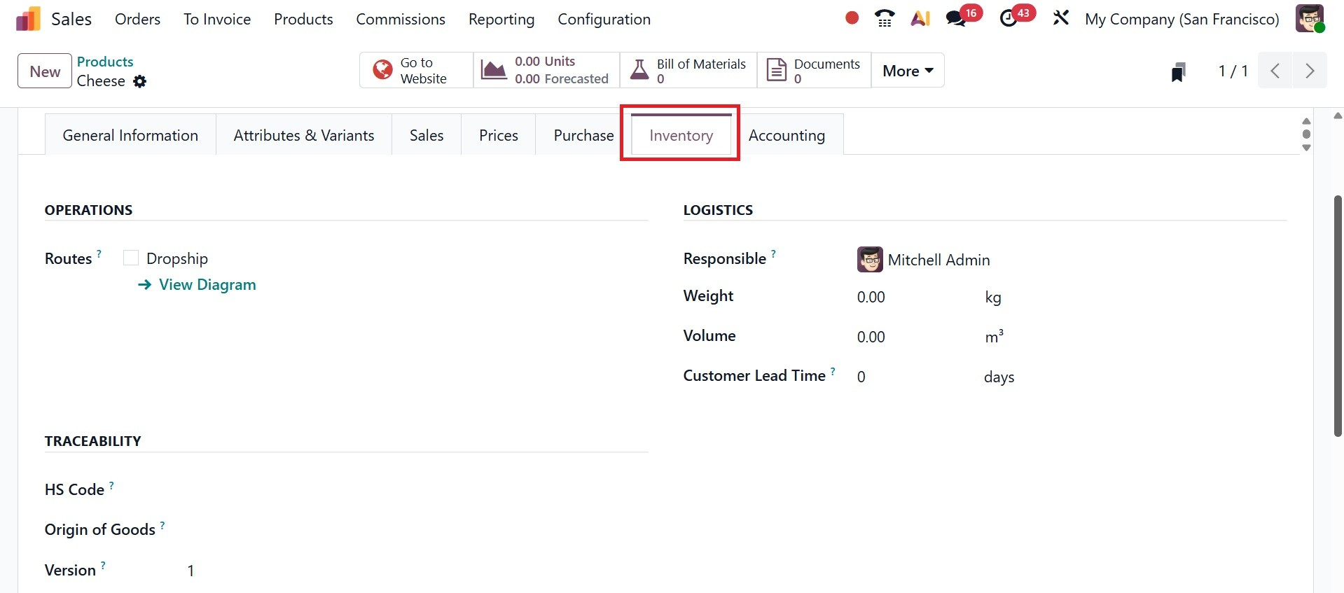 Odoo 19 Project