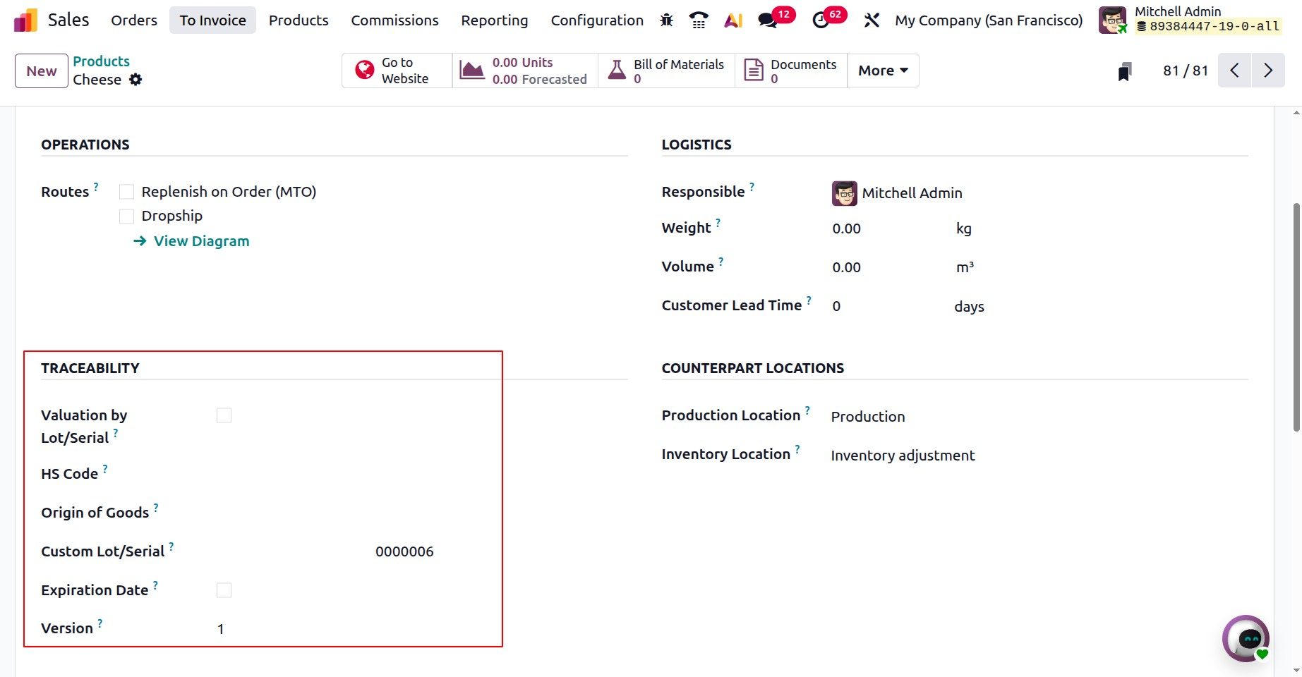 Odoo 19 Project
