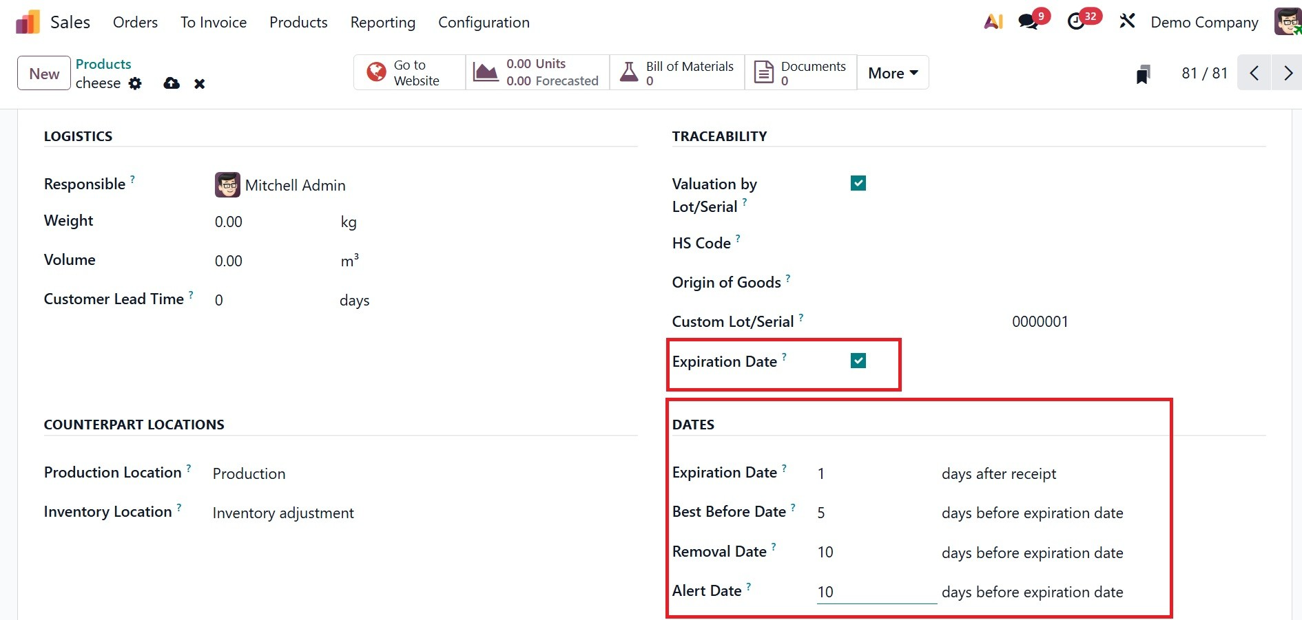 Odoo 19 Project