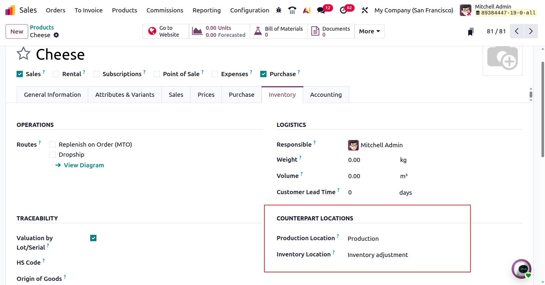 Odoo 19 Project