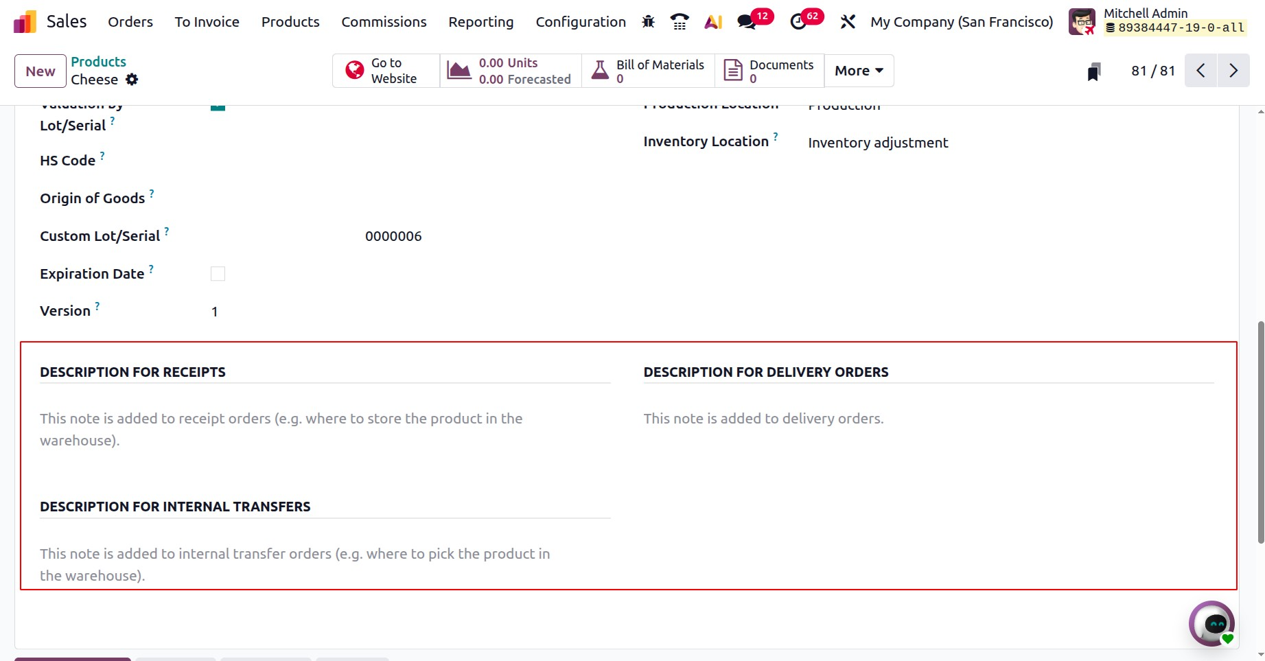 Odoo 19 Project