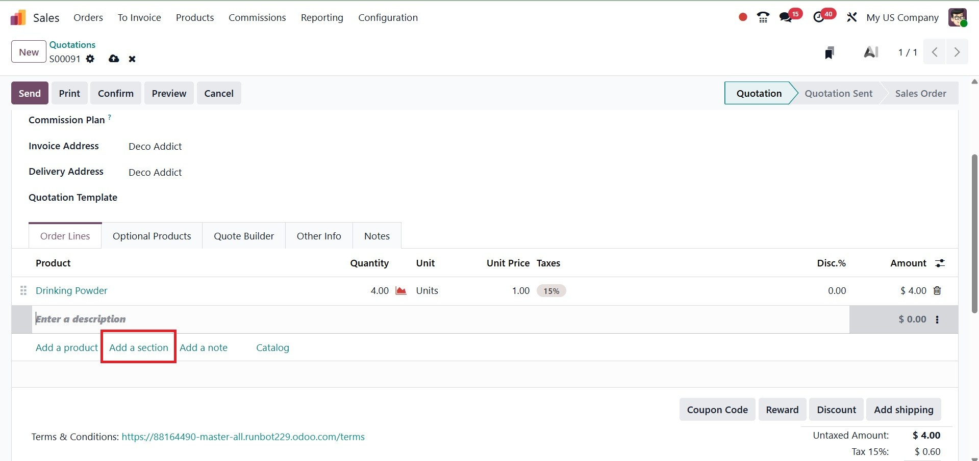 Odoo 19