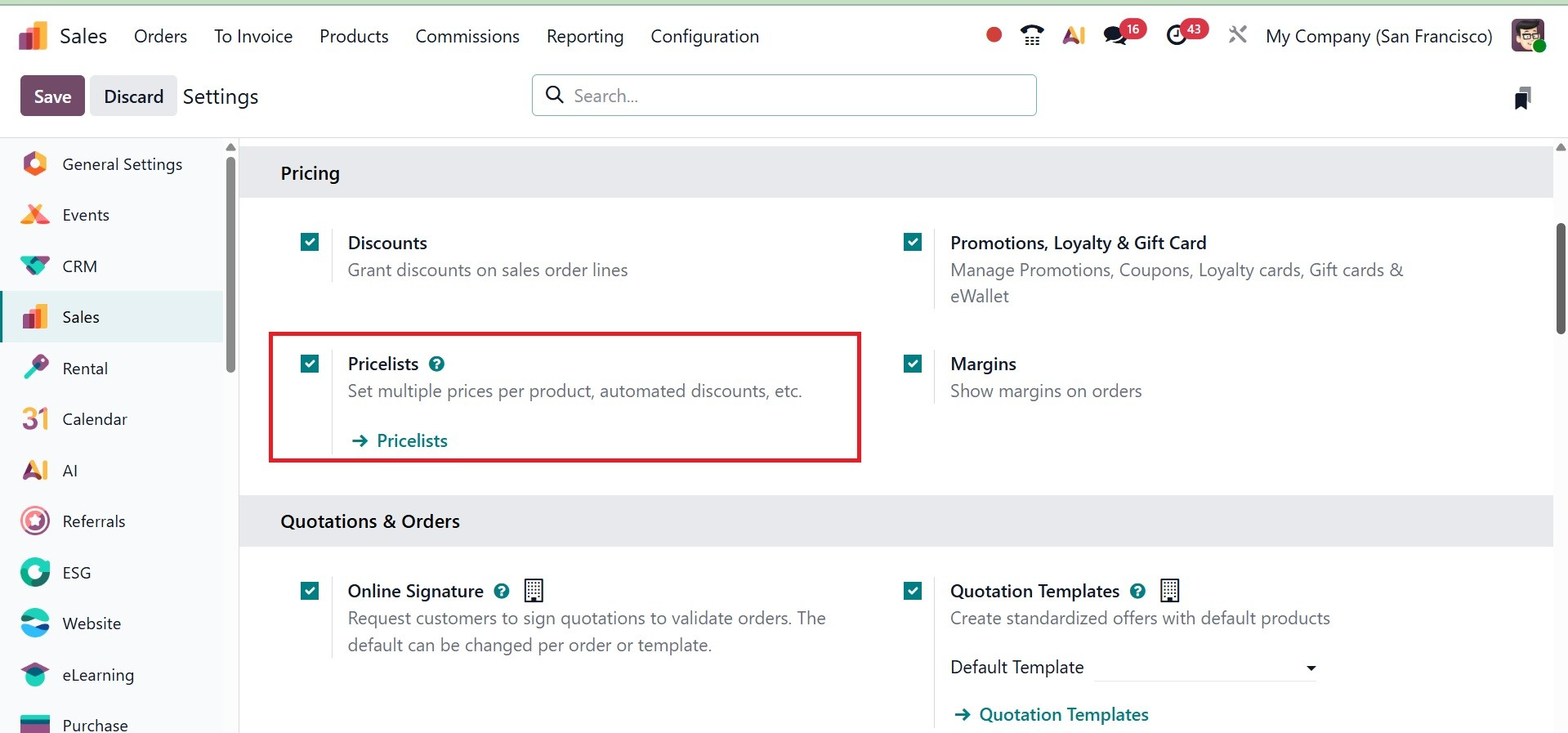 Odoo 19 Project