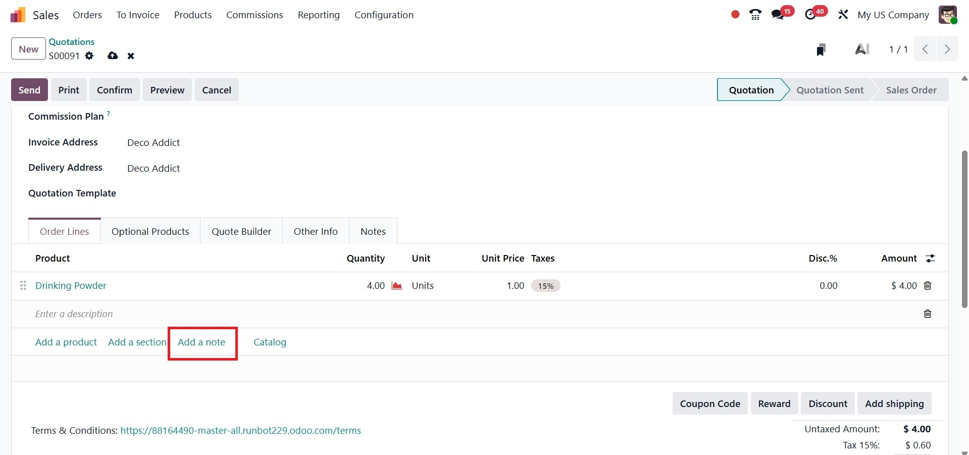 Odoo 19