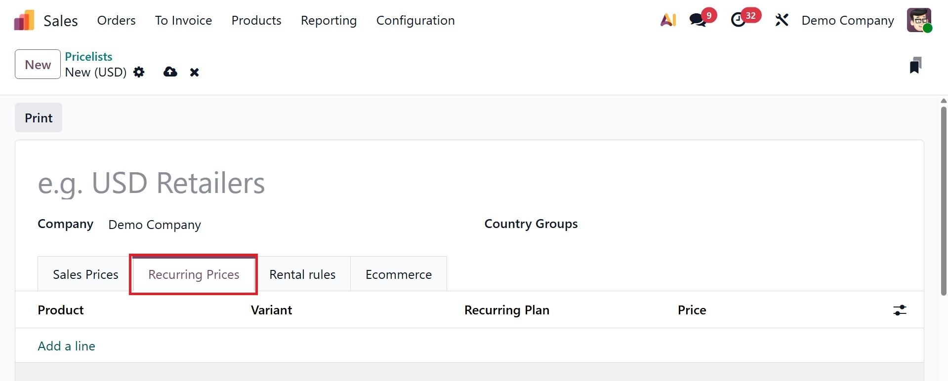Odoo 19 Project