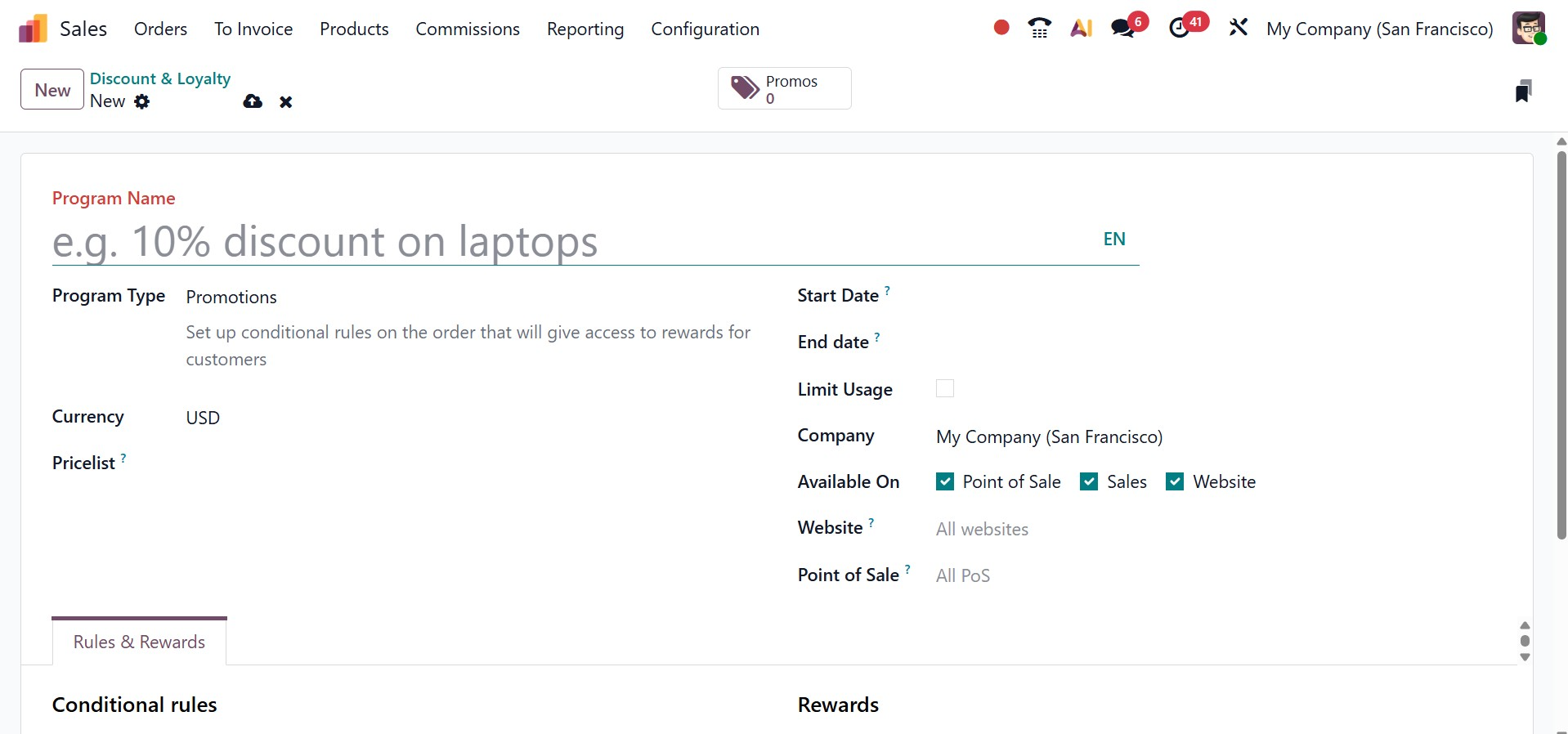 Odoo 19 Project