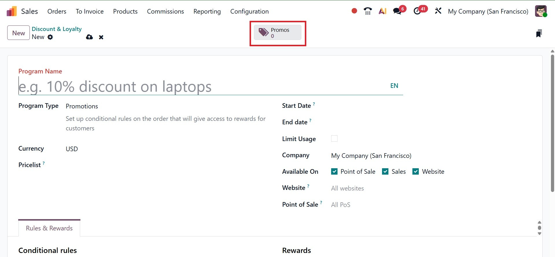 Odoo 19 Project
