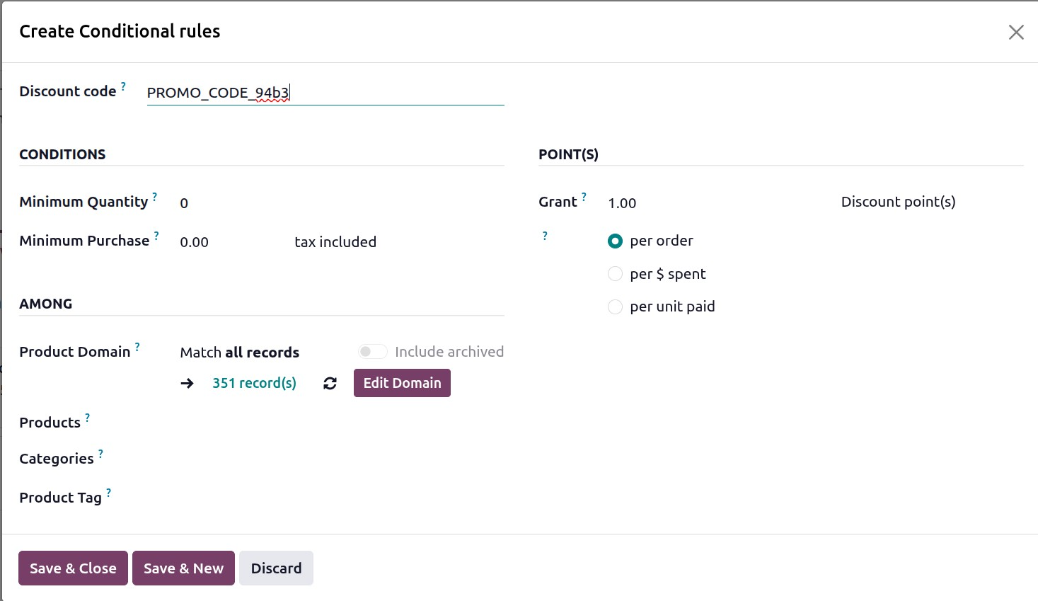 Odoo 19 Project
