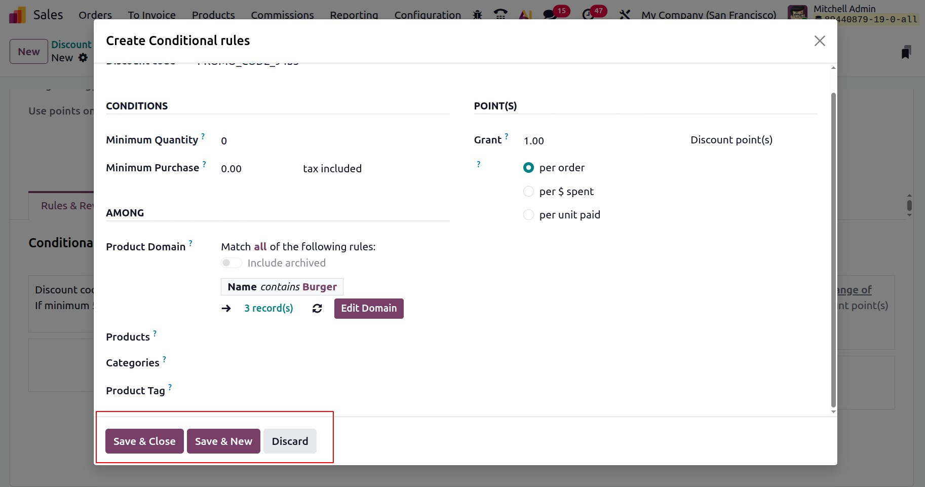 Odoo 19 Project