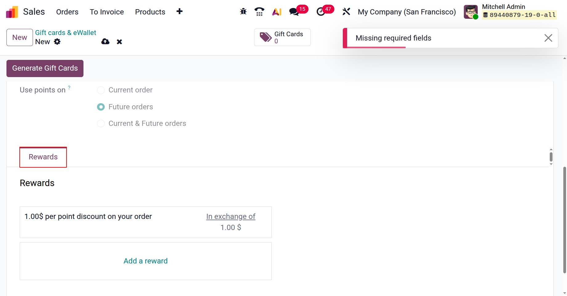 Odoo 19 Project