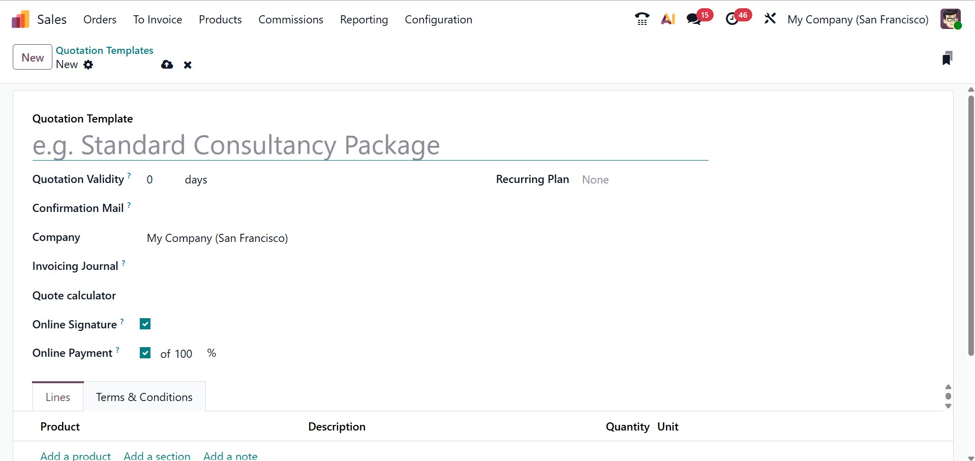 Odoo 19 Project
