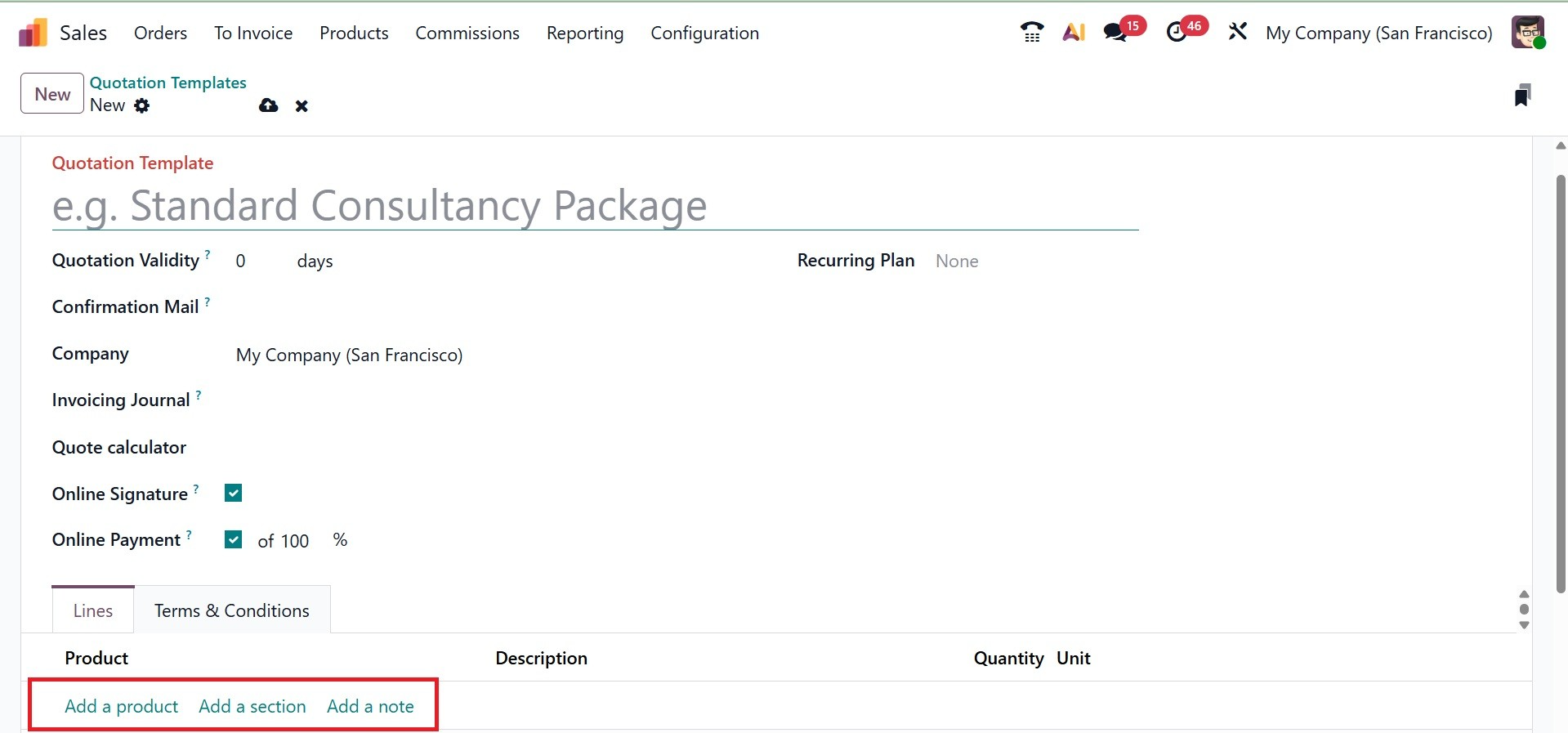 Odoo 19 Project