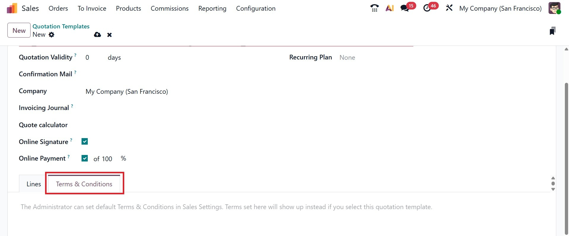 Odoo 19 Project
