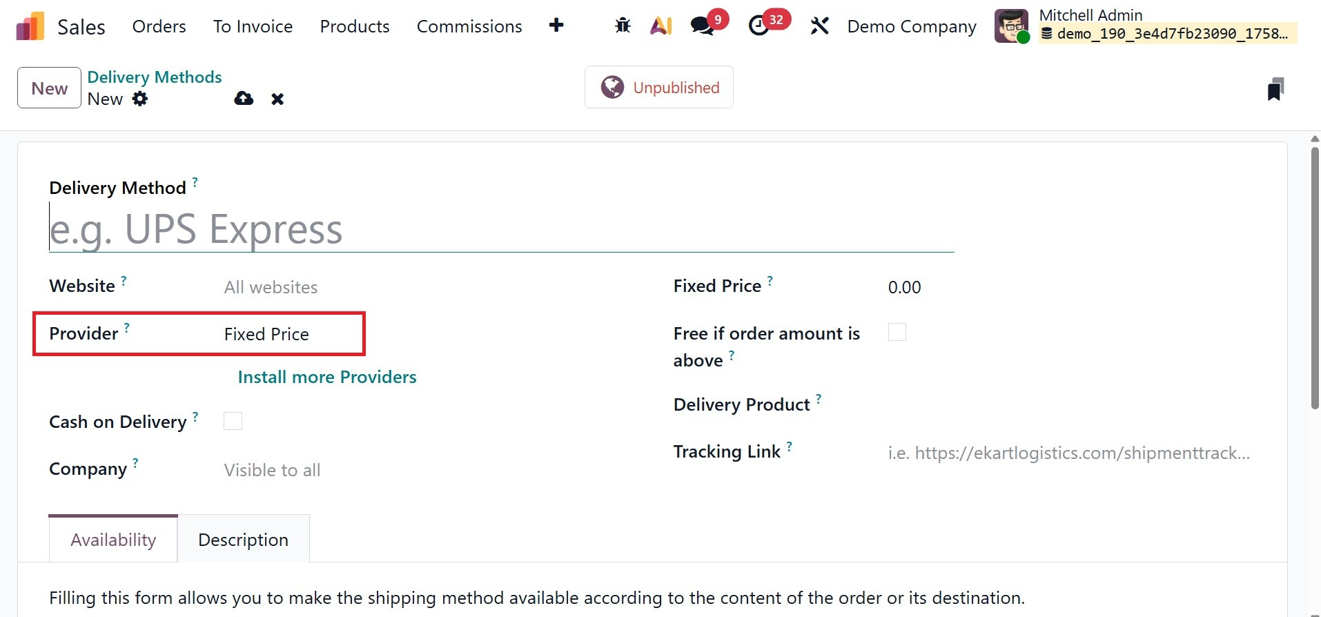 Odoo 19 Project