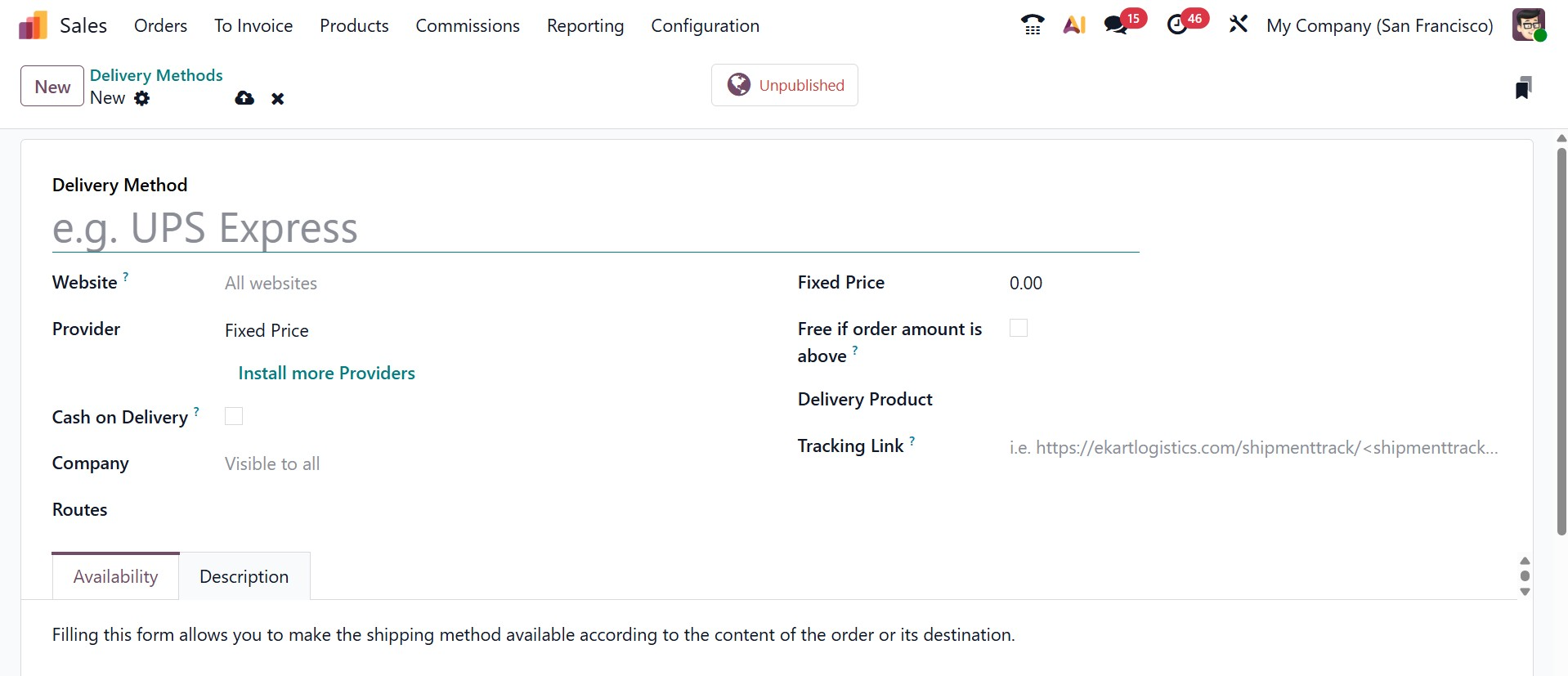 Odoo 19 Project