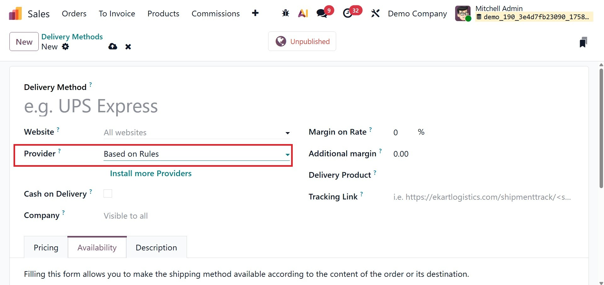 Odoo 19 Project