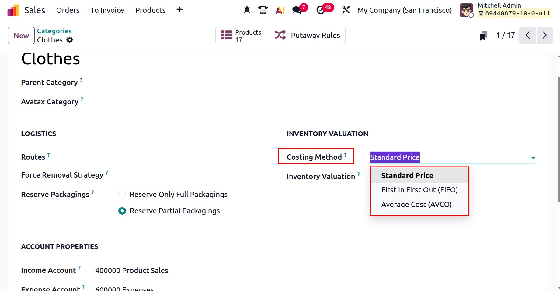Odoo 19 Project