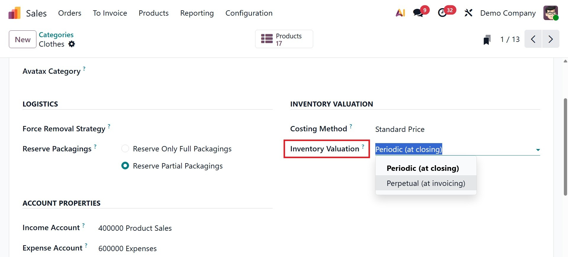 Odoo 19 Project