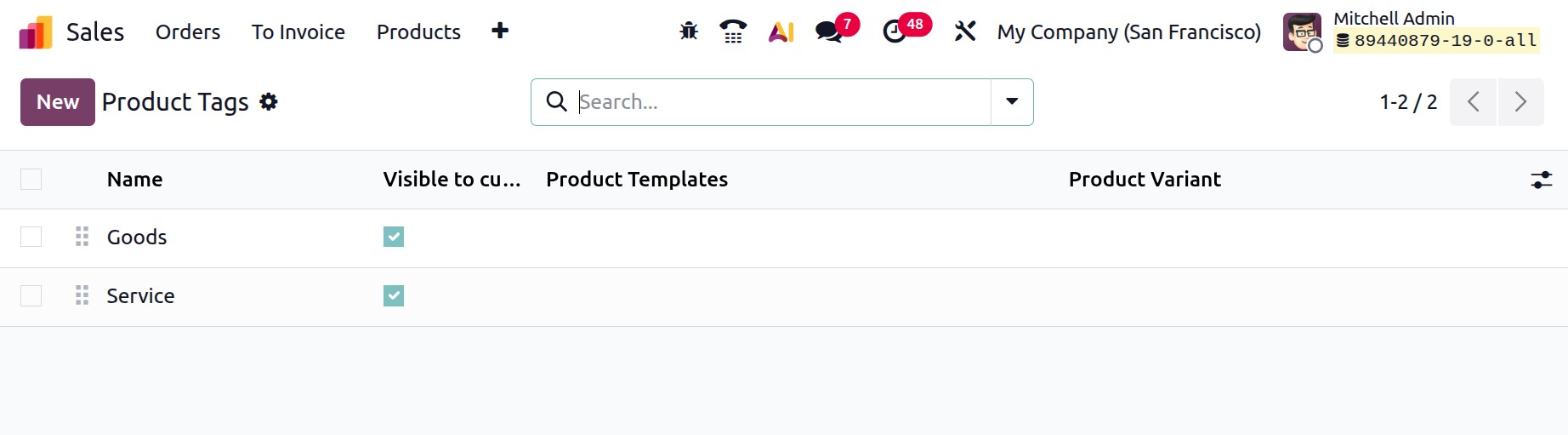 Odoo 19 Project