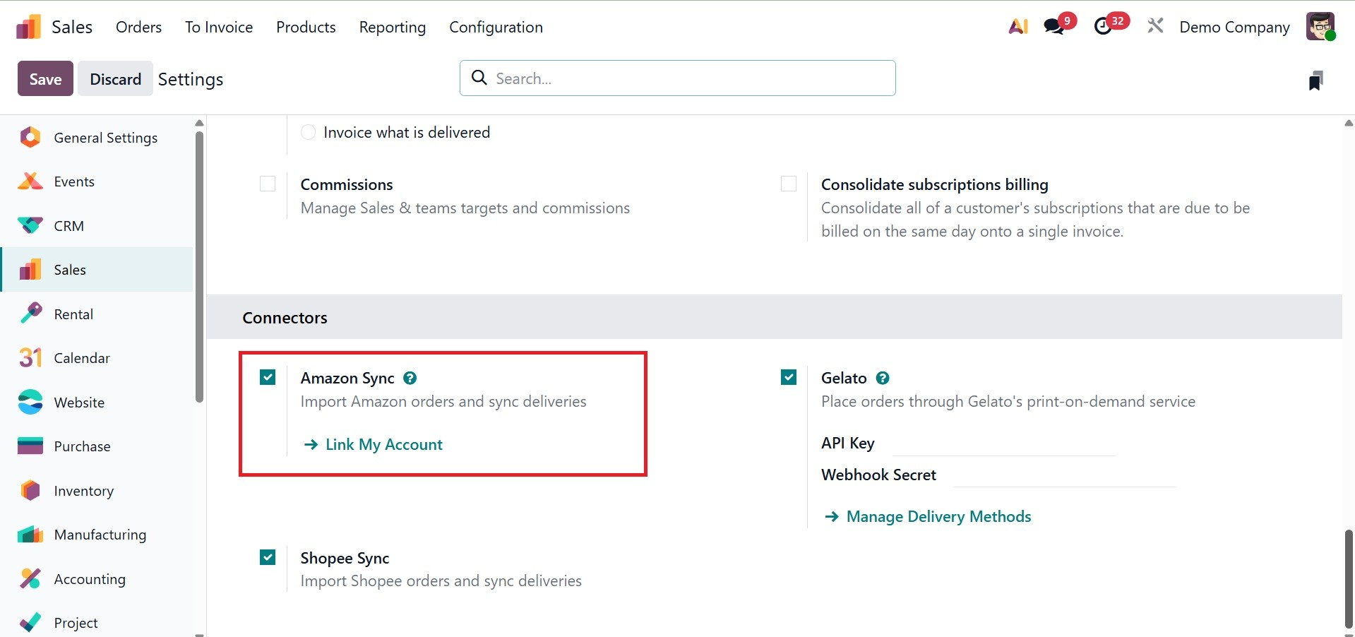Odoo 19 Project