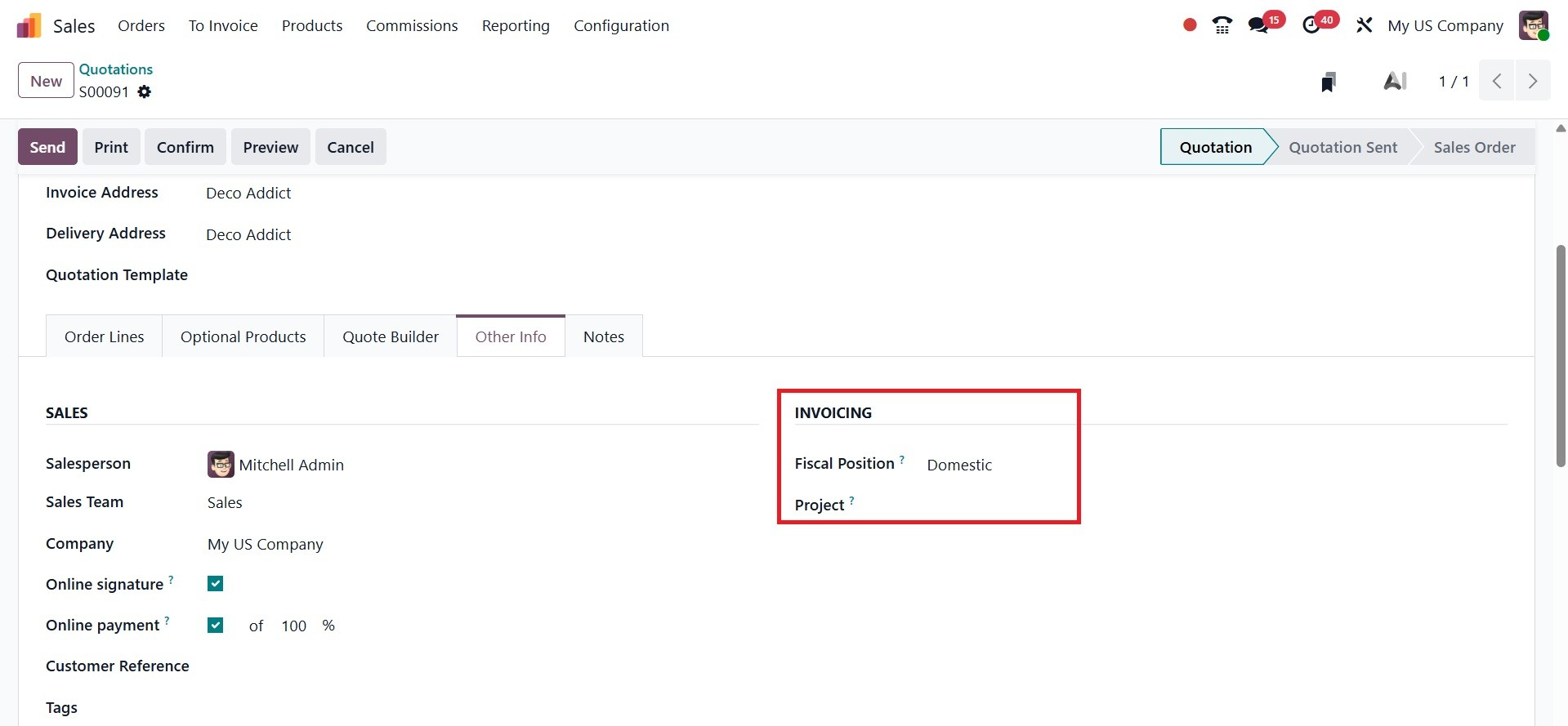 Odoo 19