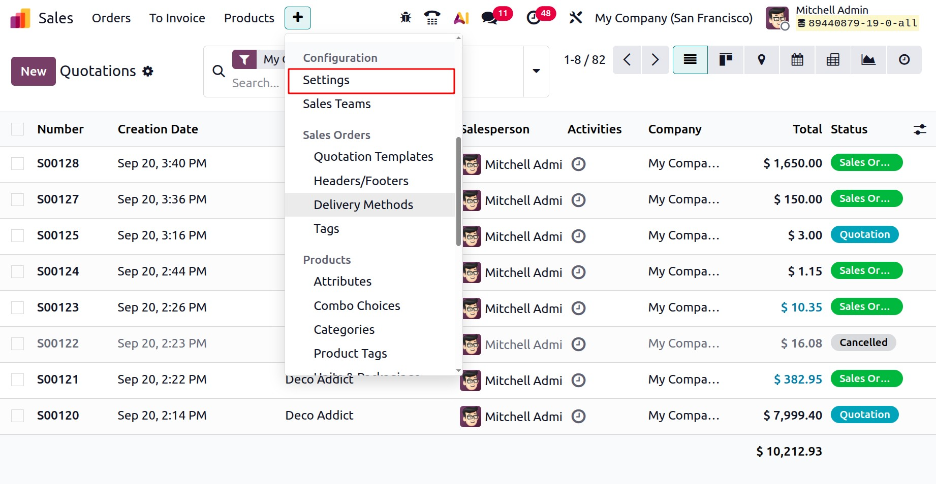 Odoo 19 Project