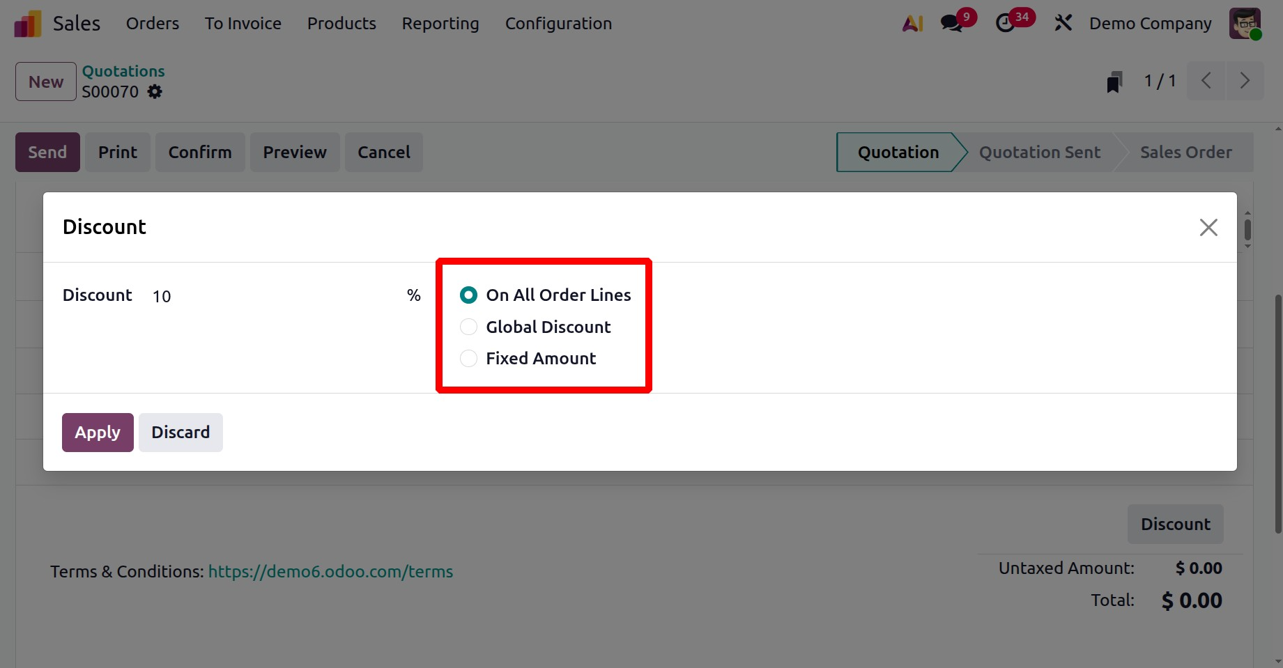 Odoo 19 Project