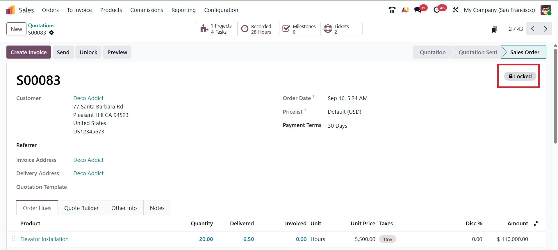 Odoo 19 Project