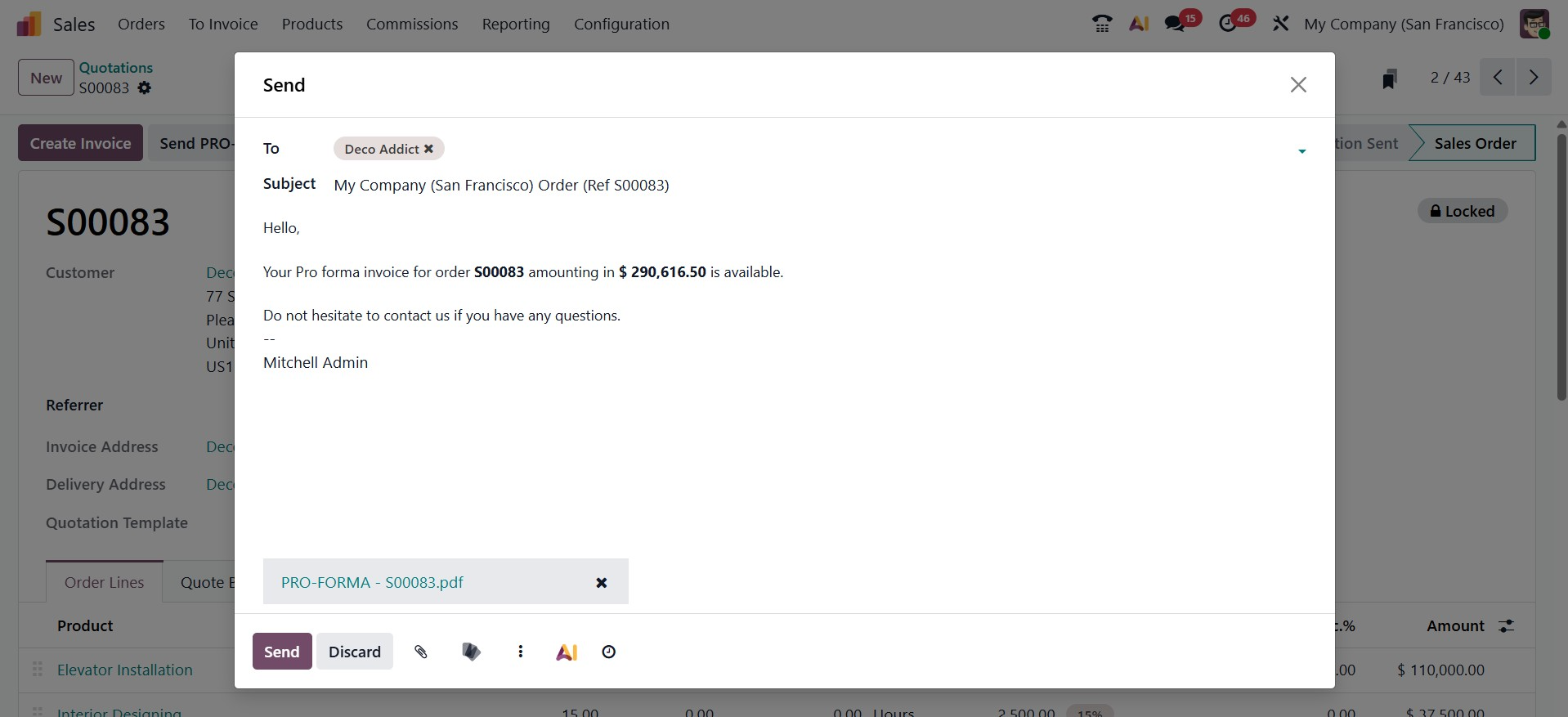 Odoo 19 Project