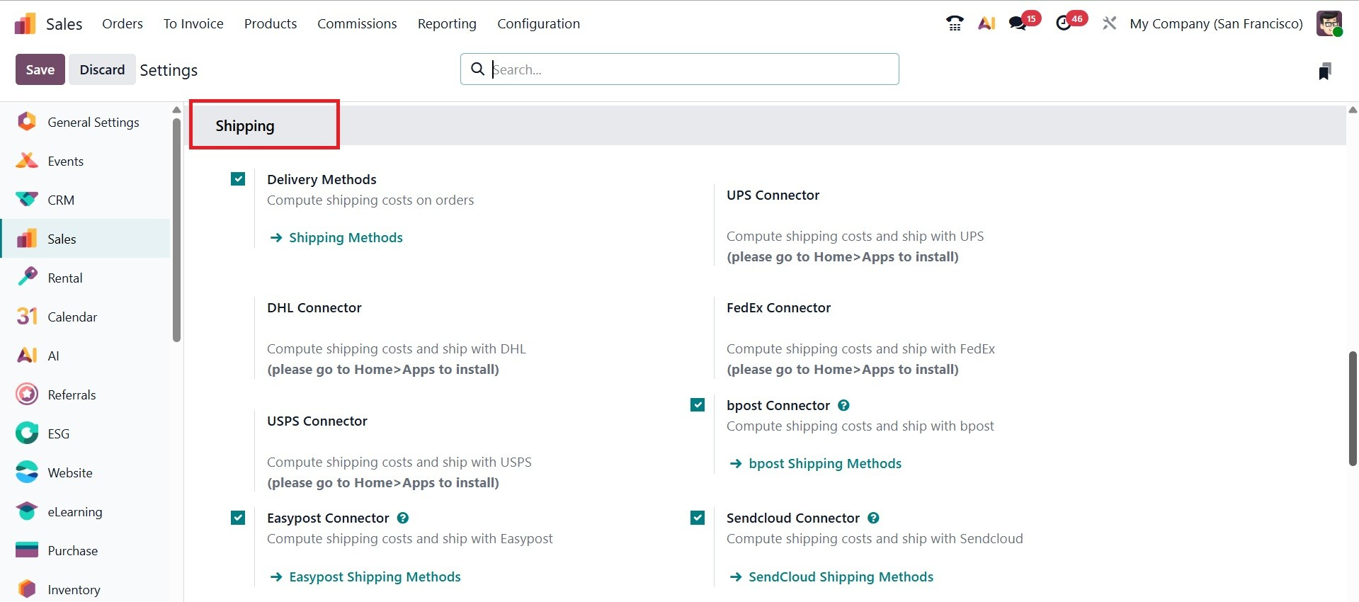 Odoo 19 Project