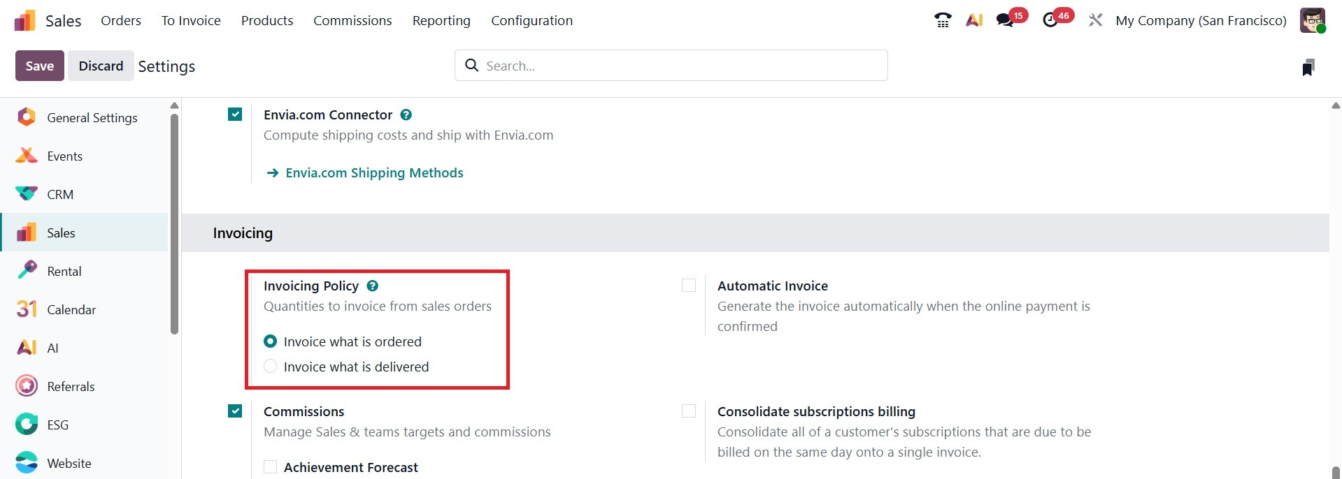 Odoo 19 Project