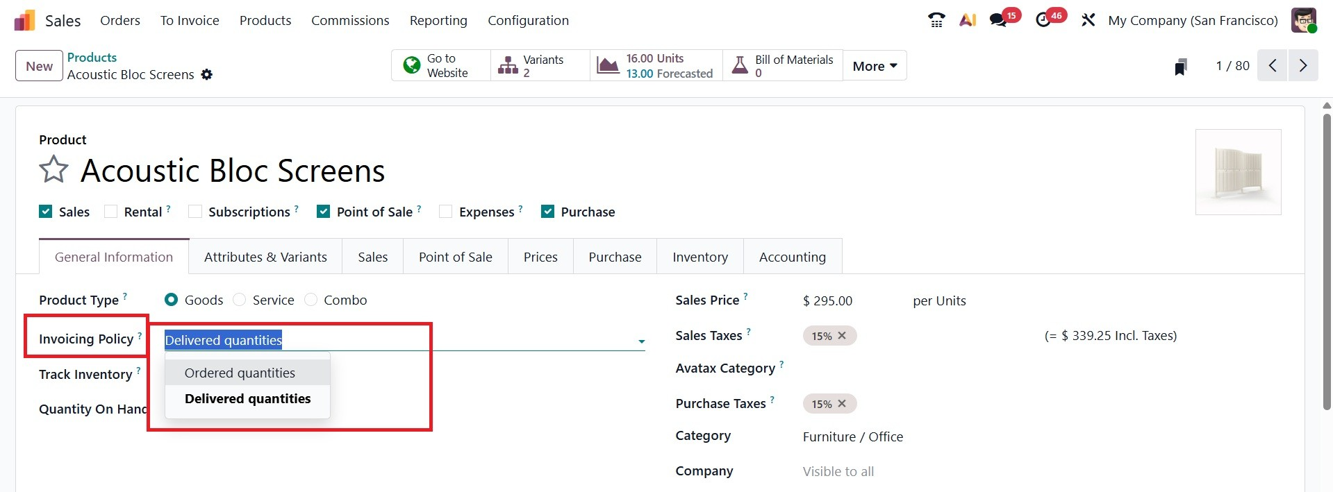 Odoo 19 Project