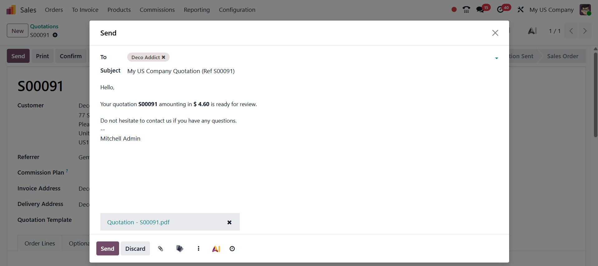 Odoo 19
